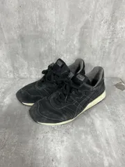 Onitsuka Tiger オニツカタイガー スエードスニーカー ローカット スニーカー size28/黒 ■■ メンズ