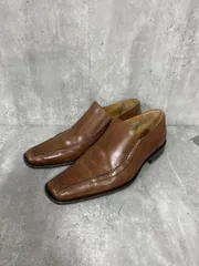 FILOGRANA フィログラーナ 革製 イタリア製 ドレス シューズ size40/茶 ■■◎メンズ