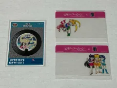 セーラームーン マンホール カード クリアカード トレカ 原画 セット 港区