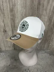 NEW ERA ニューエラ 9FORTY A-Frame トラッカー Circle OOTTF メッシュ キャップ sizeF/白ｘ茶 ■■ メンズ