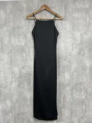 anuans アニュアンス カップイン バックオープン マーメイド キャミソール ワンピース sizeM/黒 ■◆◎レディース