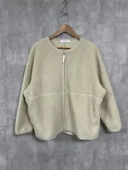 BEAUTY & YOUTH ユナイテッドアローズ パイピング ボア ジャケット sizeM/ライトベージュ ◆■ レディース