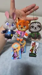 ズートピア ぬいぐるみ キーホルダー 3種 セット