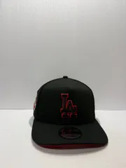Newera ロサンゼルスドジャース 50thアニバーサリー 9fifty A-FRAME スナップバックキャップ ブラックカラー