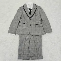 CHOPIN　ショパン　キッズフォーマット　セットアップスーツ　チェック柄　5点セット　卒園式　入学式　120cm