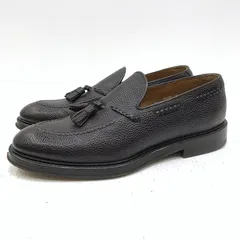 【加古川店】 中古 DOUCAL'S | デュカルス ローファー Tassel Loafer 1020 ブラウン 【127】