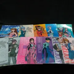 エヴァンゲリオン　ローソン限定オリジナルクリアファイル【11枚セット】　状態：非良