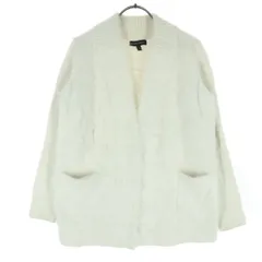 Banana Republic バナナリパブリック ウール混 長袖 ニットカーディガン S ホワイト レディース 古着