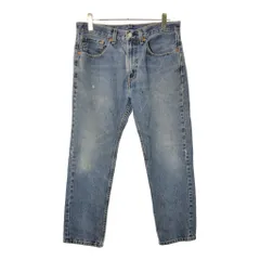 Levi's リーバイス 505 デニムパンツ ブルー(メンズ W34 L29)中古 古着 X0268