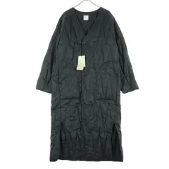 未使用 FES フェズ 長袖 ダウンコート 38 ブラック レディース 古着