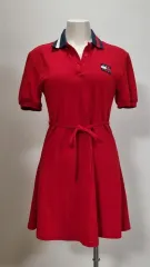 トミー ジーンズ レッド ポケット カラ ONE PIECE xs