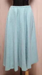 アシンメトリー プリーツ スカート ミドル 以上