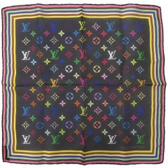 Louis Vuitton マルチカラー バンダナ スカーフ - メルカリ