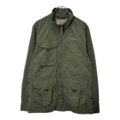 Eddie Bauer エディーバウアー ナイロンジャケット アウトドア オリーブ(メンズ M)中古 古着 X0421