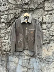 00s Carhartt カーハート ヴィンテージ j97 cht HARDフェイディング デトロイト ウォーク ジャケット