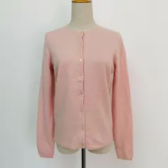 UNIQLO ユニクロ カシミヤ100％ カーディガン レディース サイズS ピンク系