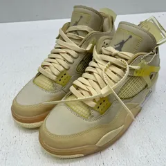 【加古川店】 中古 NIKE | ナイキ スニーカー Off-White × Nike Women's Air Jordan 4 SP 'Sail' CV9388-100 ホワイト 【126】