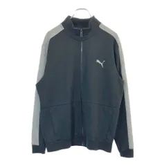 PUMA プーマ トラックジャケット スポーツ ブラック(メンズ L)中古 古着 X0444