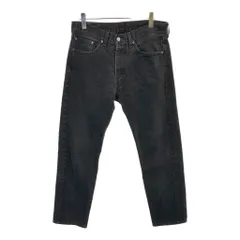 Levi's リーバイス デニムパンツ ブラック(メンズ W36 L32)中古 古着 X0460