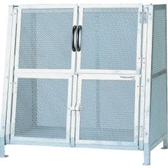 1950-60's ビンテージ ワイヤー メッシュロッカー 2ドア - メルカリ
