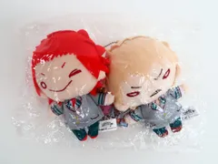 爆豪＆切島セット にとたん ボールチェーン付ぬいぐるみセット(制服) 僕のヒーローアカデミア ジャンプフェスタ 2018