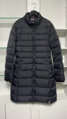 Tommy Hilfiger トミーヒルフィガー レディース ダウンジャケット ロング丈 M ブラック