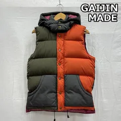 ガイジンメイド HIMALAYA マルチカラー フード取り外し可 ダウン ベスト メンズ 1 ISItems【USED】【古着】【中古】50150426のサムネイル