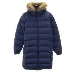 THE NORTH FACE ザノースフェイス ダウンコート S ネイビー アウトドア NDW91351 レディース 古着