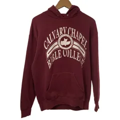 Lee　パーカー　プルオーバー　トップス　裏起毛　プリント　古着