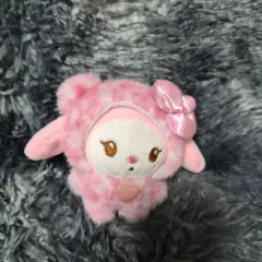 マイメロディ レオパード ピンクリボン ぬいぐるみ