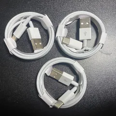 【3本セット】Type-C ケーブル 充電ケーブル タイプC USB iPhone Android 高品質 充電器 3本 1m 充電 ライトニングケーブル 急速 高速 Apple 純正品質