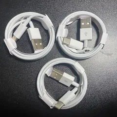 【3本セット】Type-C ケーブル 充電ケーブル タイプC USB iPhone Android 高品質 充電器 3本 1m 充電 ライトニングケーブル 高速 Apple 純正品質 急速