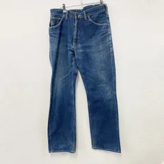 古着 used　Lee　リー　デニムパンツ/ジーンズ　縦落ち　インディゴ　W33サイズ