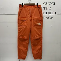 グッチ 21AW THE NORTH FACE ナイロン 中綿 カーゴ パンツ 663764 XAAC6 メンズ S ISItems【USED】【古着】【中古】50150462