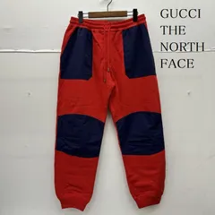 グッチ 21AW THE NORTH FACE ナイロン 切り替え スウェット パンツ 671463 XJDRN メンズ M ISItems【USED】【古着】【中古】50150463