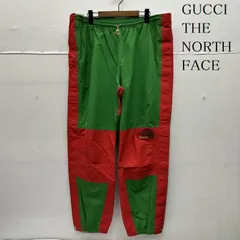 グッチ 22SS THE NORTH FACE ツートンカラー ナイロン パンツ 663766 ZKQSL メンズ XL ISItems【USED】【古着】【中古】50150466