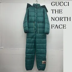 グッチ THE NORTH FACE 657078 ZHA58 ナイロン ジャンプスーツ つなぎ オールインワン メンズ M ISItems【USED】【古着】【中古】50150468