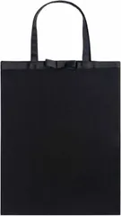 BAERU フォーマルバッグ サブバッグ 黒 冠婚葬祭 女性 レディース 葬儀用 喪服 和装 お葬式 礼服 ブラックフォーマル 葬式用 鞄 カバン かばん (ブラック,  34 cm)