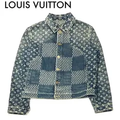 リーバイス　デニムGジャン ヴィトンモノグラムカスタムデザイン　ヴィンテージ　L Levi's（リーバイス） ビンテージ クロージング LEVIS VINTAGE