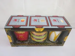  優良品 ホビー ビッグマック初号機＆マックフライポテト弐号機＆マックシェイク零号機 バリューセット フィギュア エヴァンゲリオン