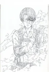 劇場版 進撃の巨人 完結編 THE LAST ATTACK 来場者特典 MAPPA ビジュアルカード(リヴァイ) 3週目