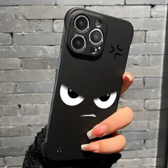 スマホケース 凶悪な表情 無枠 超薄型 シンプル クリエイティブ アップル iPhone16 iPhone14 iPhone13 iPhone12 iPhone11