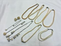 象牙調 ハート・リンゴ型ペンダント＆ネックレス 4点 - メルカリ