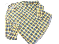 Eddie Bauer エディーバウアー チェック シャツ sizeXL/黄ｘ緑  ◇■ メンズ