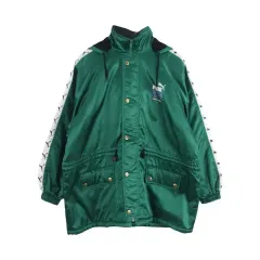 プーマ (MEN - L) ナイロン テニス ボア ファー フード ロング ジャケット