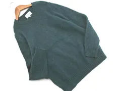 ADAM ET ROPE' アダムエロペ ウール100% ニット セーター sizeM/緑  ◇■ レディース