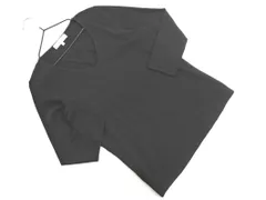 新品 green label relaxing グリーンレーベルリラクシング ユナイテッドアローズ Vネック カットソー size40/黒  ◇■ レディース