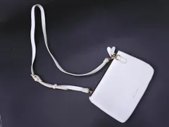 Samantha Thavasa サマンサタバサ レザー ミニ ショルダー バッグ 白  ■■ レディース