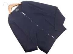 green label relaxing グリーンレーベルリラクシング ユナイテッドアローズ クルーネック カーディガン size38/紺  ◇■ レディース