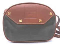 NINA RICCI ニナリッチ レザー ミニ ショルダー バッグ カーキ  ■■ レディース